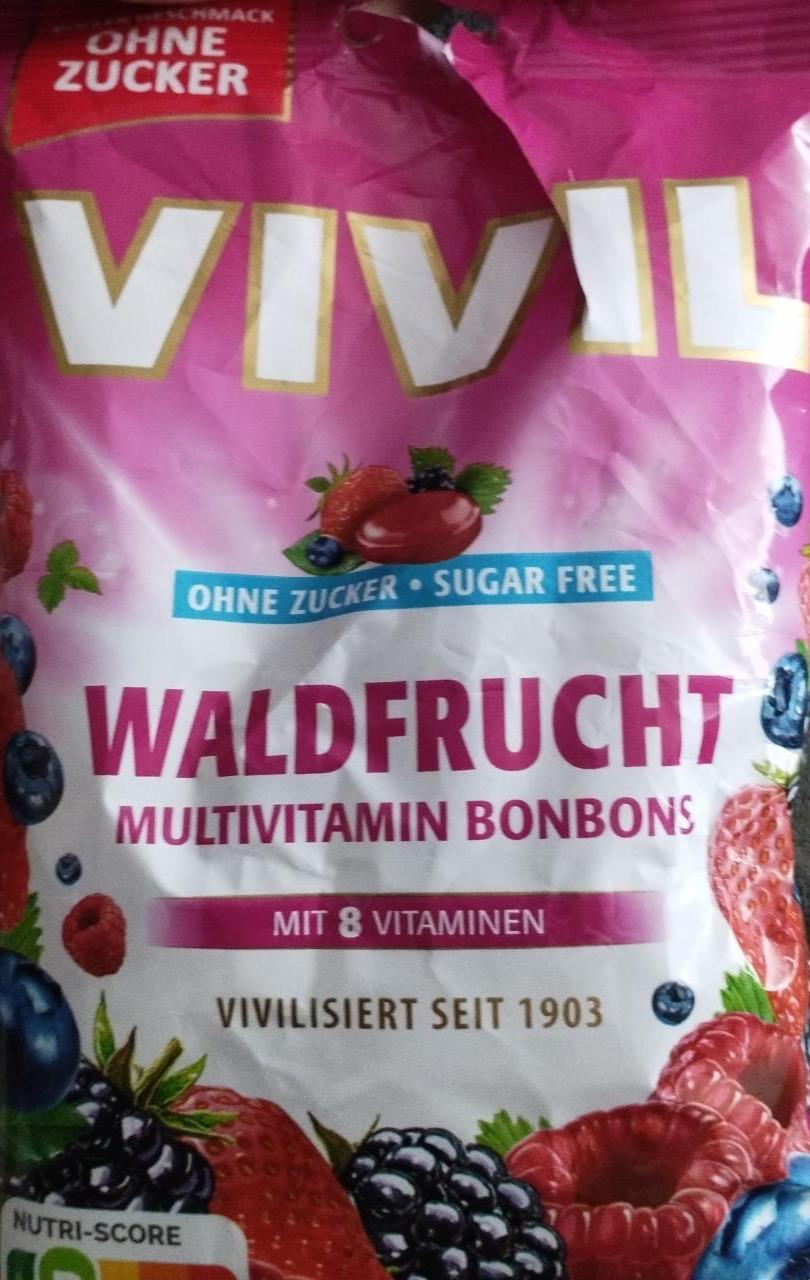 Zdjęcia - Waldfrucht Multivitamin Bonbons ohne zucker Vivil