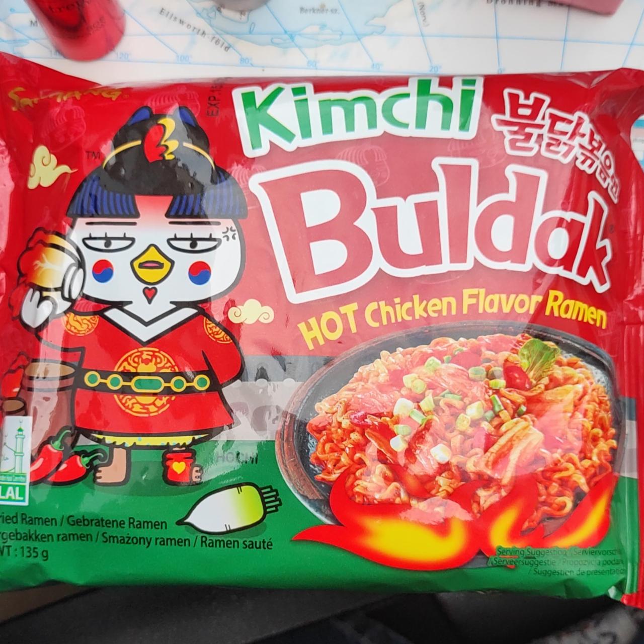 Zdjęcia - Buldak Kimchi Hot Chicken Ramen Samyang