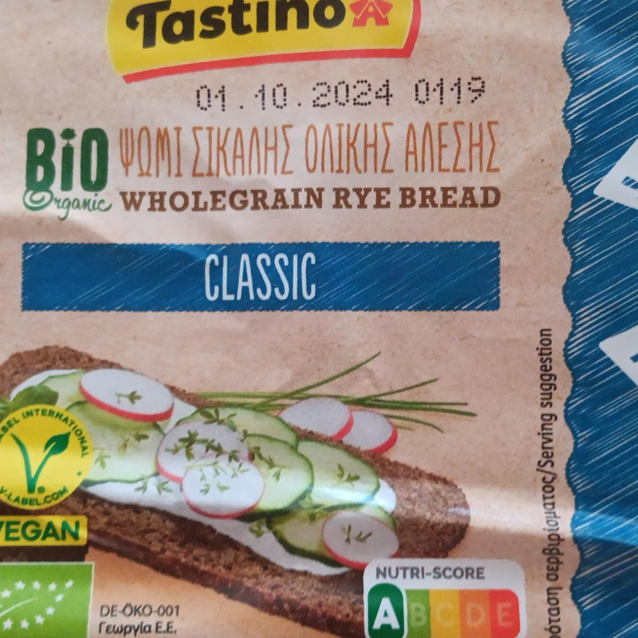 Zdjęcia - BIO Chleb żytni pelnoziarnisty klasyczny Tastino