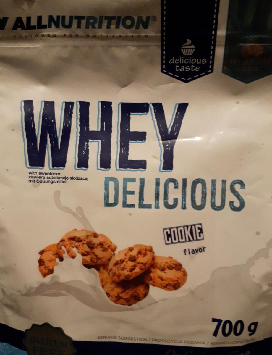 Zdjęcia - Odżywka białkowa WHEY DELICIOUS COOKIES Allnutrition