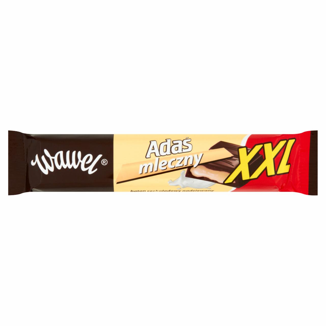Zdjęcia - Wawel Adaś mleczny XXL Baton czekoladowy nadziewany 48 g