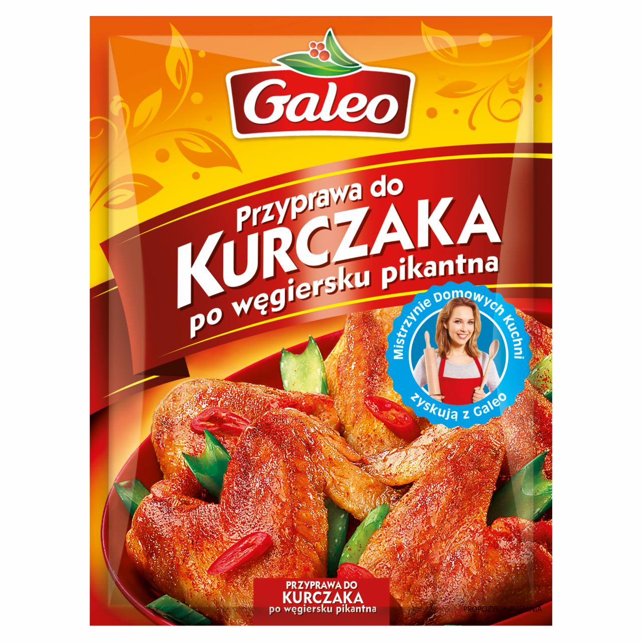 Zdjęcia - Galeo Przyprawa do kurczaka po węgiersku pikantna 20 g