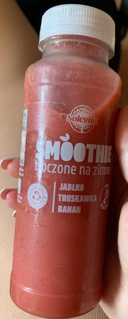 Zdjęcia - Smoothie jabłko truskawka i banan Solevita