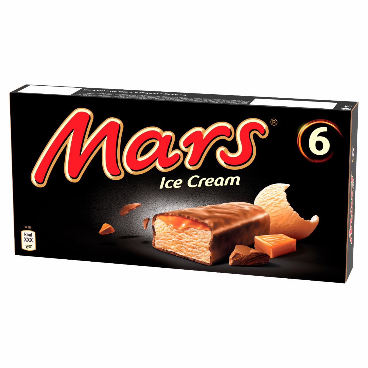 Zdjęcia - Mars Lody z karmelem w polewie kakaowej 306 ml (6 sztuk)