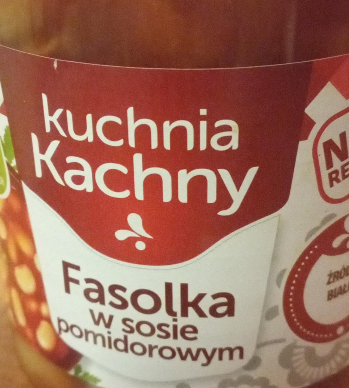 Zdjęcia - fasolka w sosie pomidorowym kuchnia kachny