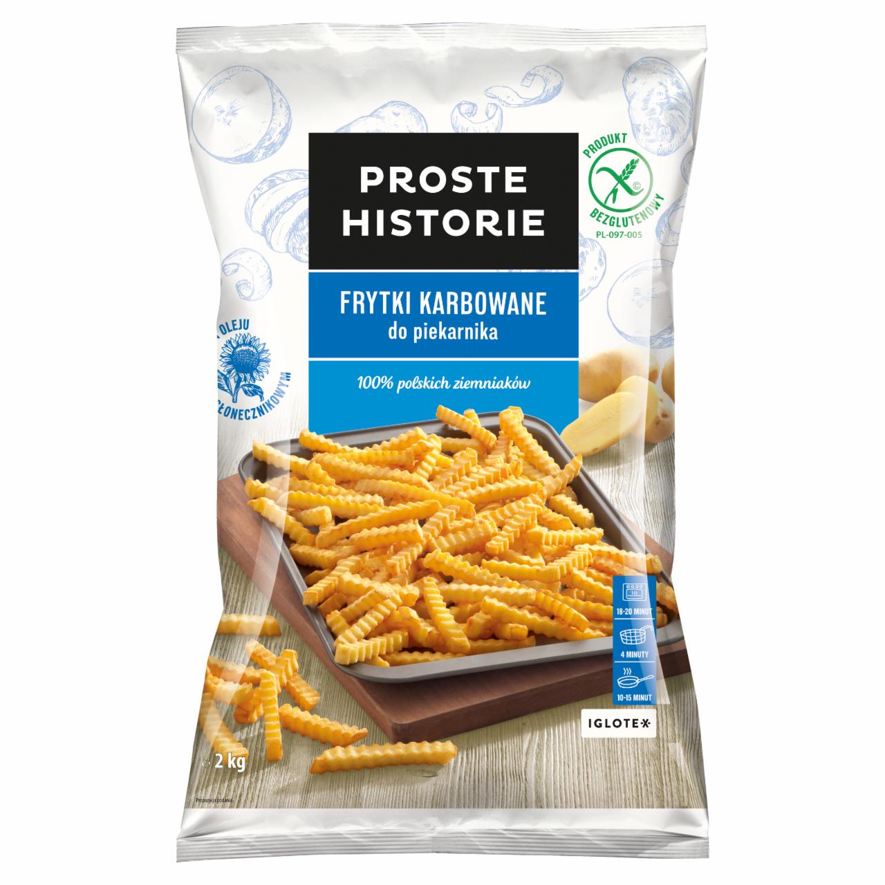 Zdjęcia - Proste Historie Frytki karbowane do piekarnika 2 kg