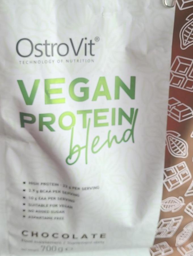 Zdjęcia - Białko roślinne Vegan Protein czekoladowe Ostrovit