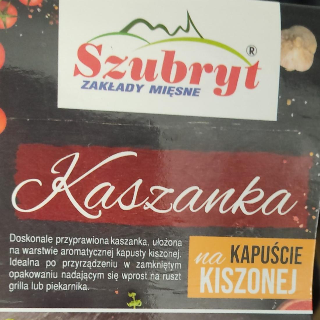 Zdjęcia - Kaszanka na kapuście kiszonej Szubryt