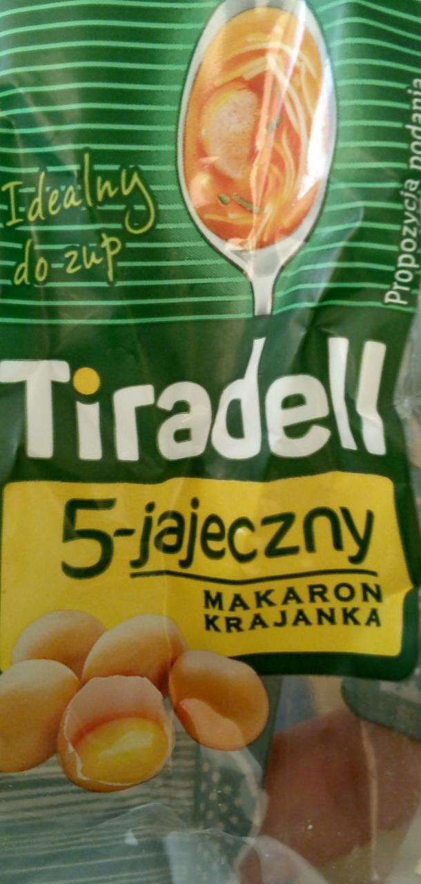 Zdjęcia - Makaron krajanka 5 jajeczny Tiradell