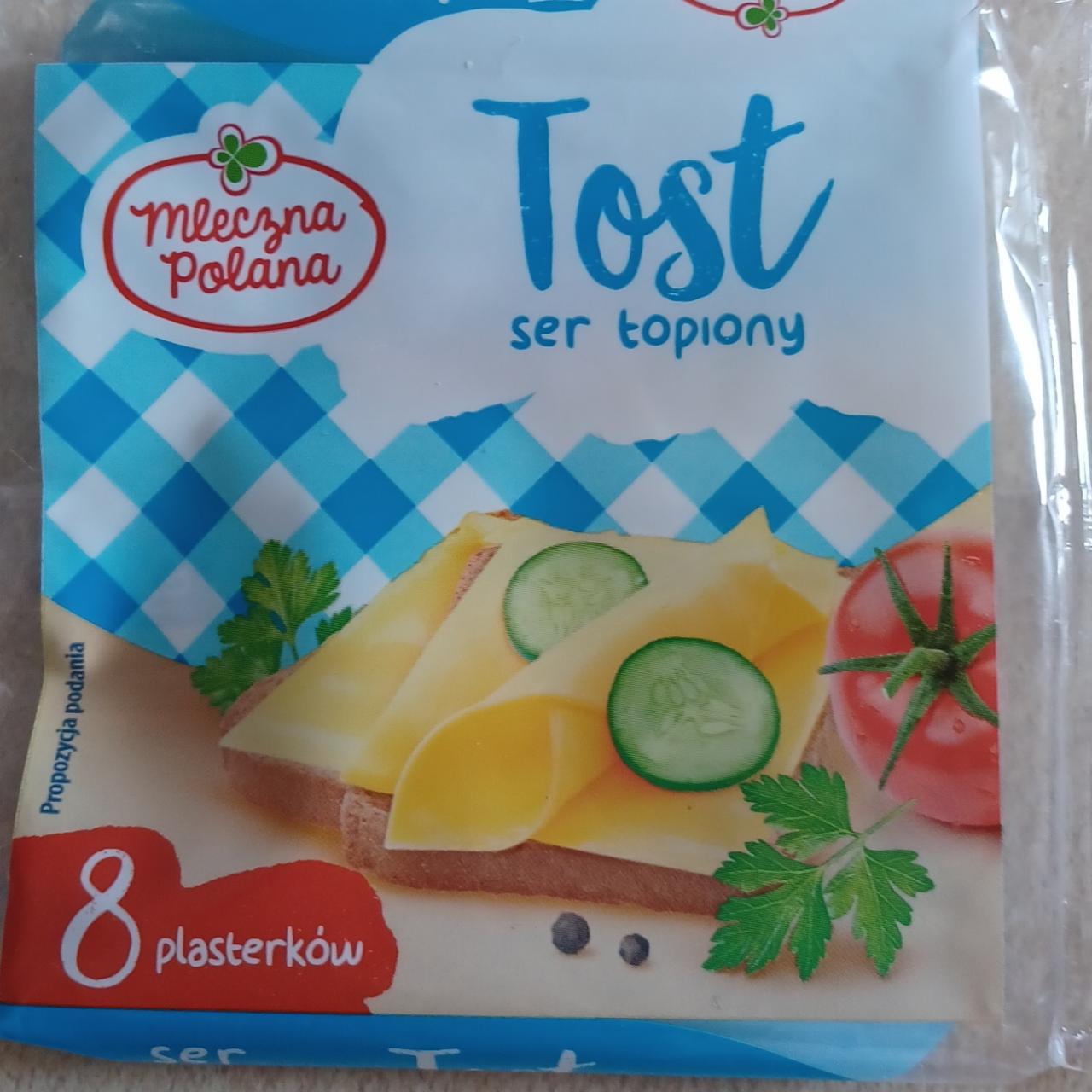 Zdjęcia - Ser topiony Tost Mleczna polana