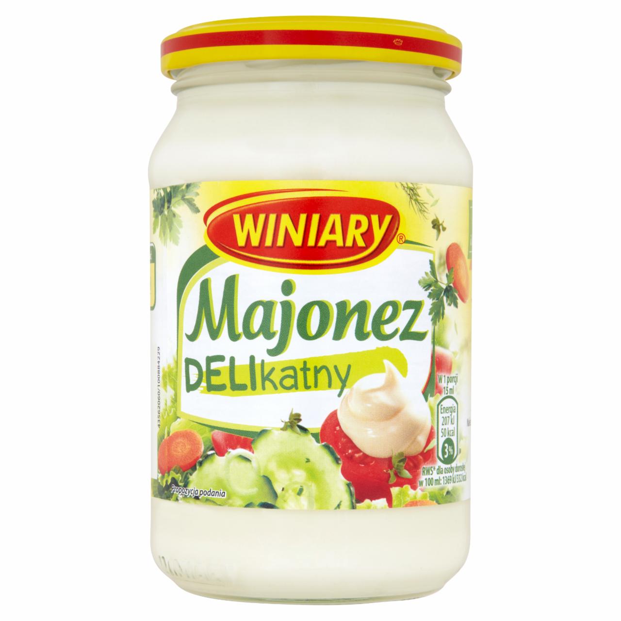 Zdjęcia - Winiary Majonez delikatny 400 ml