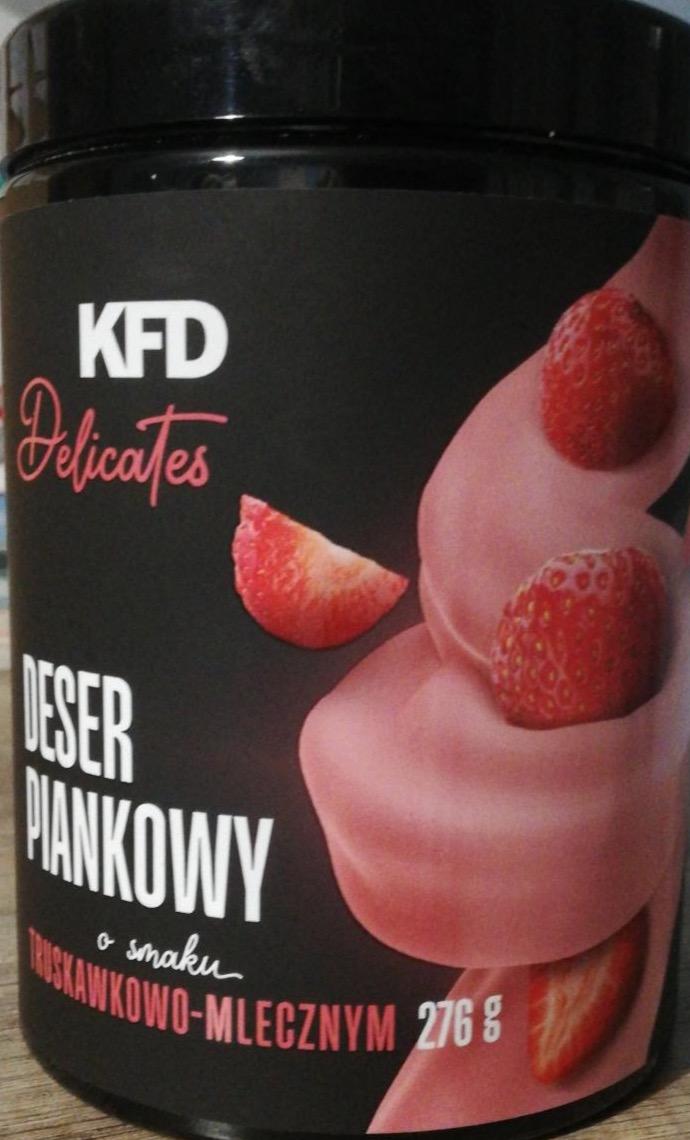 Zdjęcia - Deser piankowy o smaku truskawkowym KFD Delicates