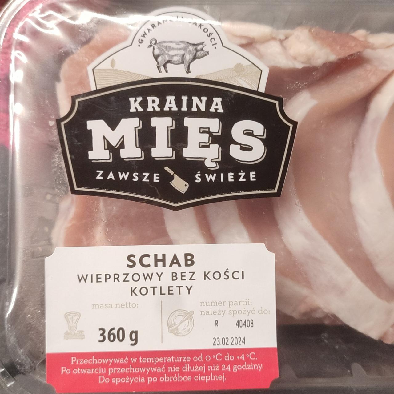 Zdjęcia - Schab wieprzowy bez kości Kraina Mięs