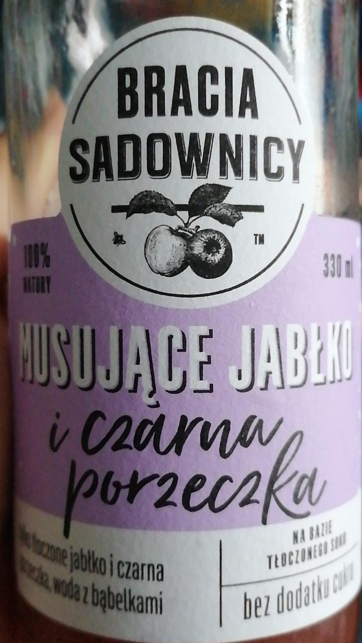 Zdjęcia - Bracia Sadownicy Musujące Jabłko i czarna porzeczka 