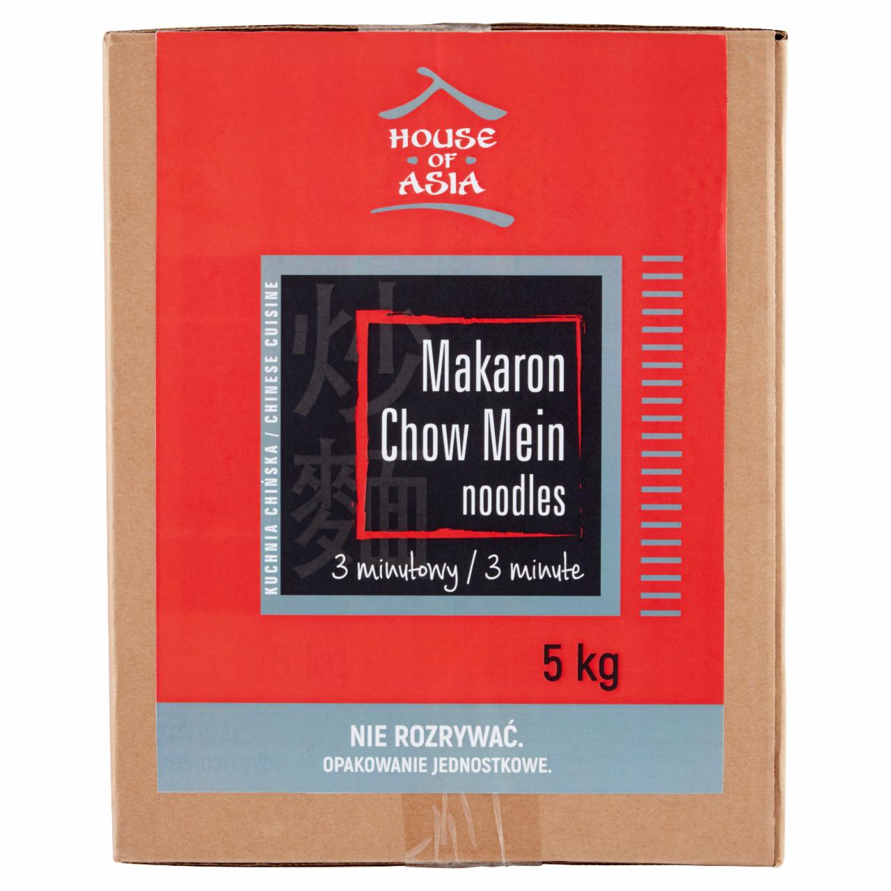 Zdjęcia - House of Asia Makaron chow mein 5 kg