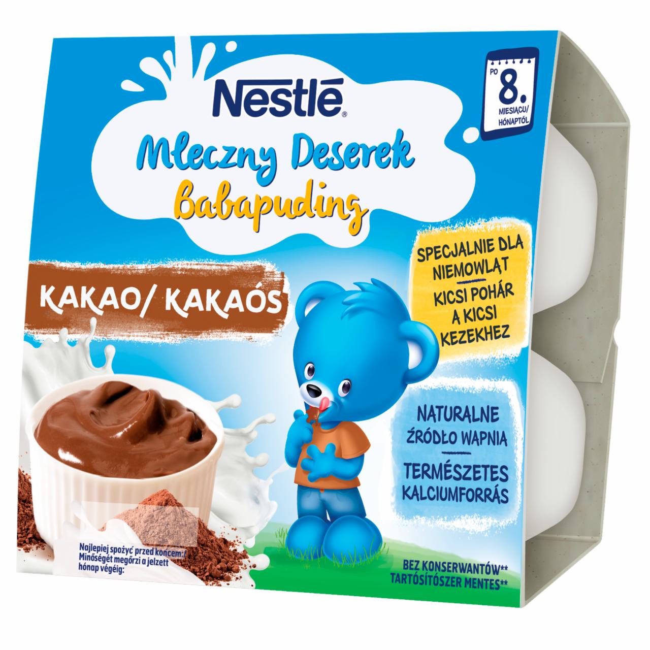 Zdjęcia - Nestlé Mleczny Deserek kakao dla niemowląt po 8. miesiącu 400 g (4 x 100 g)