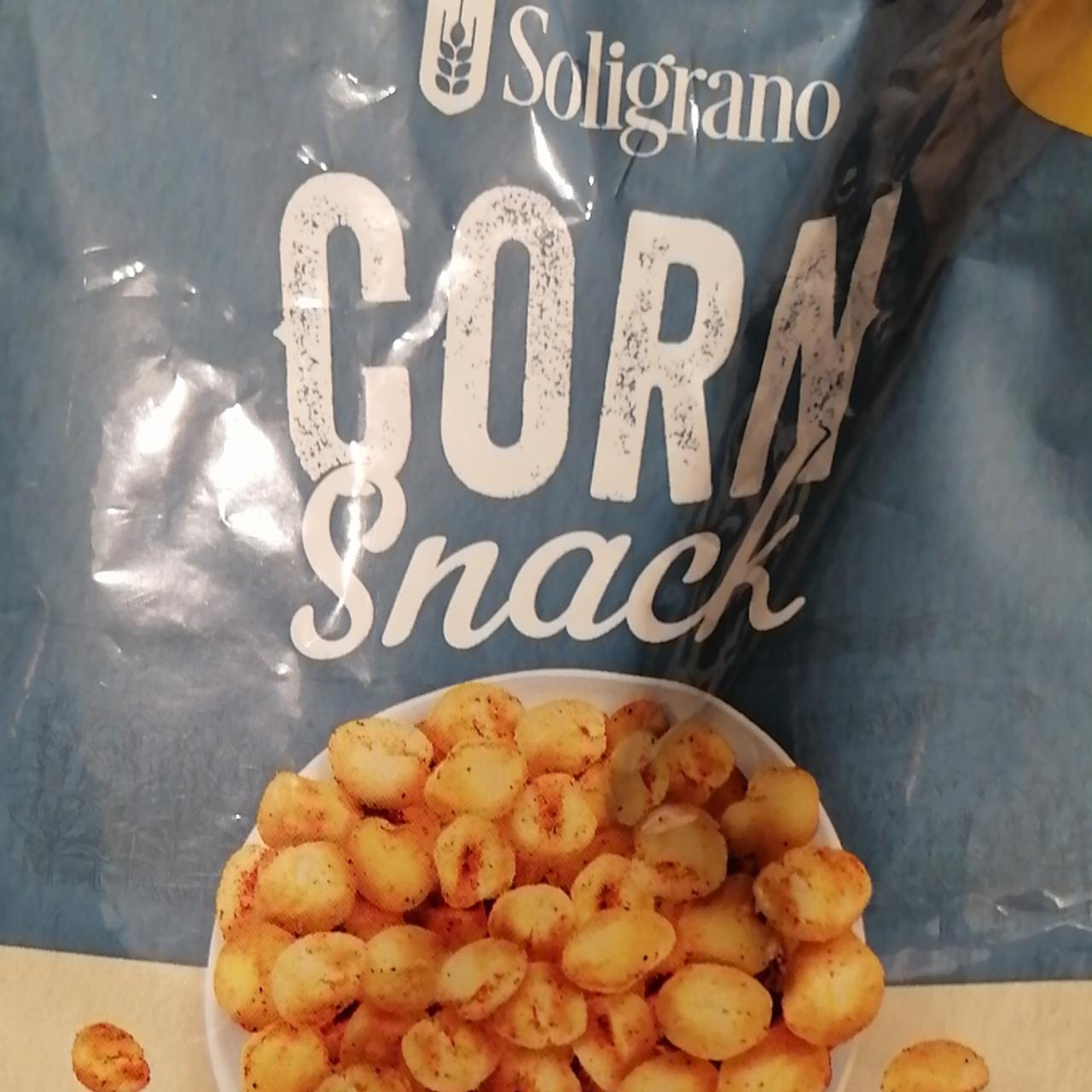 Zdjęcia - Corn Snack kukurydza o smaku vinegret z solą Soligrano