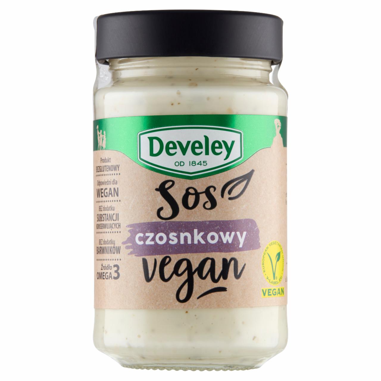 Zdjęcia - Develey Sos vegan czosnkowy 210 g