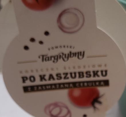 Zdjęcia - Koreczki śledziowe po kaszubsku z zasmażaną cebulką Targ Rybny