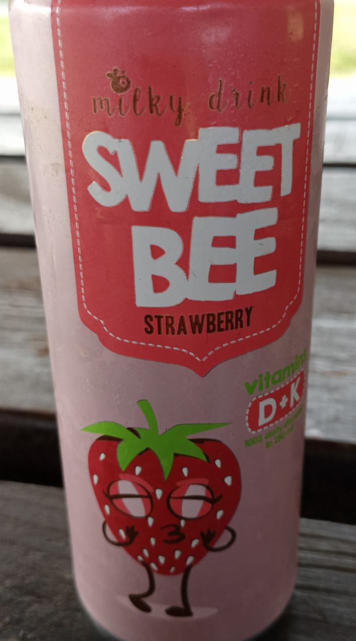 Zdjęcia - Sweet Bee mleczny drink truskawkowy