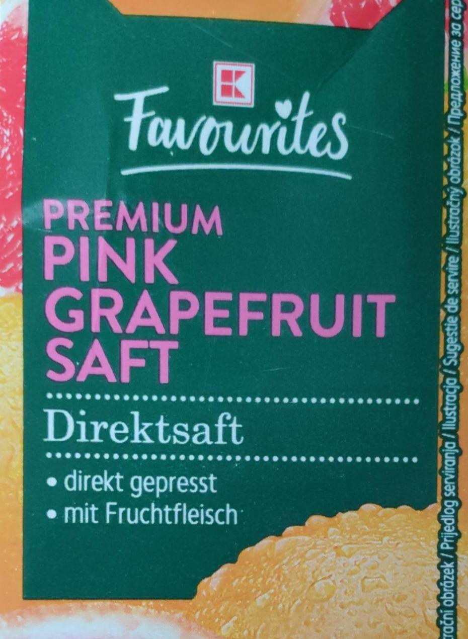 Zdjęcia - Premium Pink Grapefruit Saft Favourites