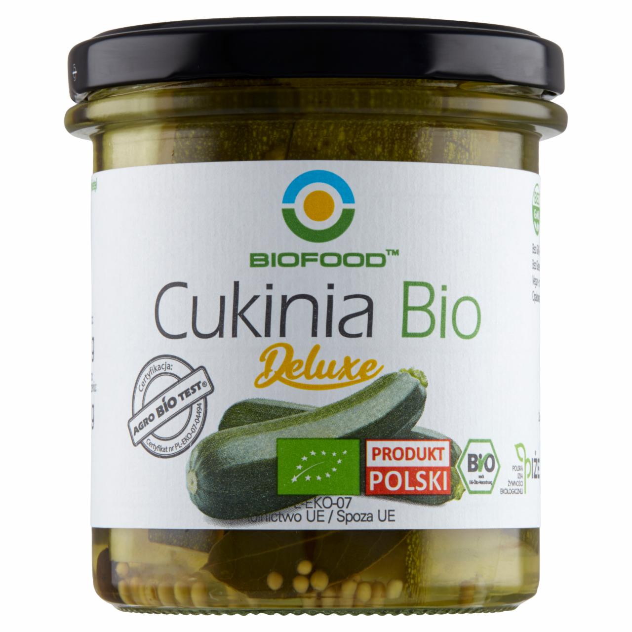 Zdjęcia - BioFood Cukinia Bio Deluxe 320 g