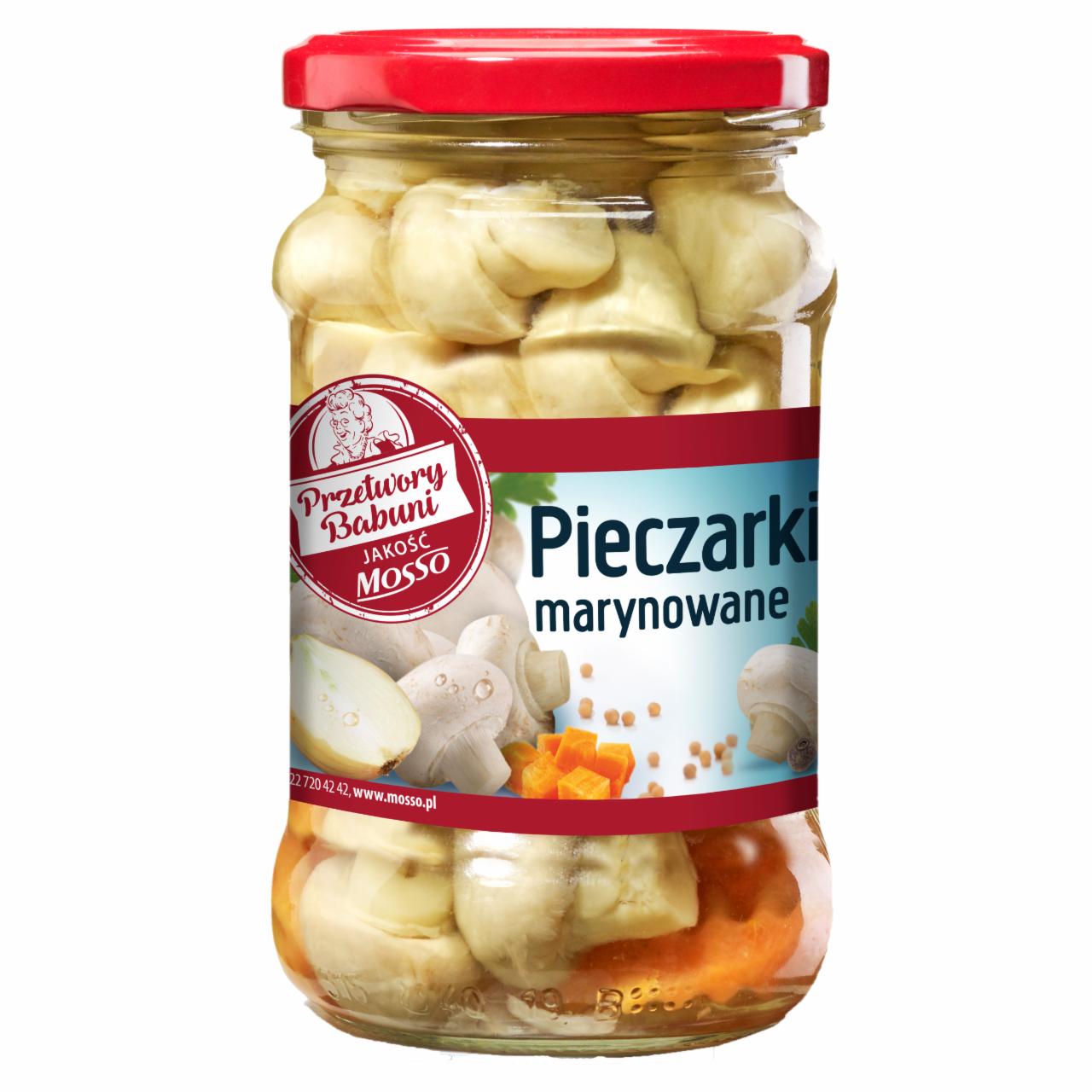 Zdjęcia - Mosso Pieczarki marynowane 290 g