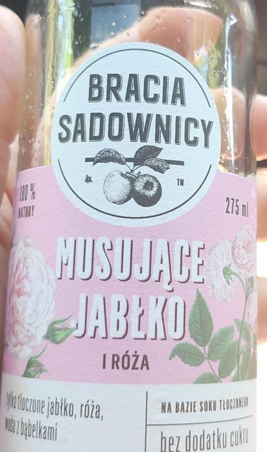 Zdjęcia - Napój Musujące jabłko i róża Bracia Sadownicy