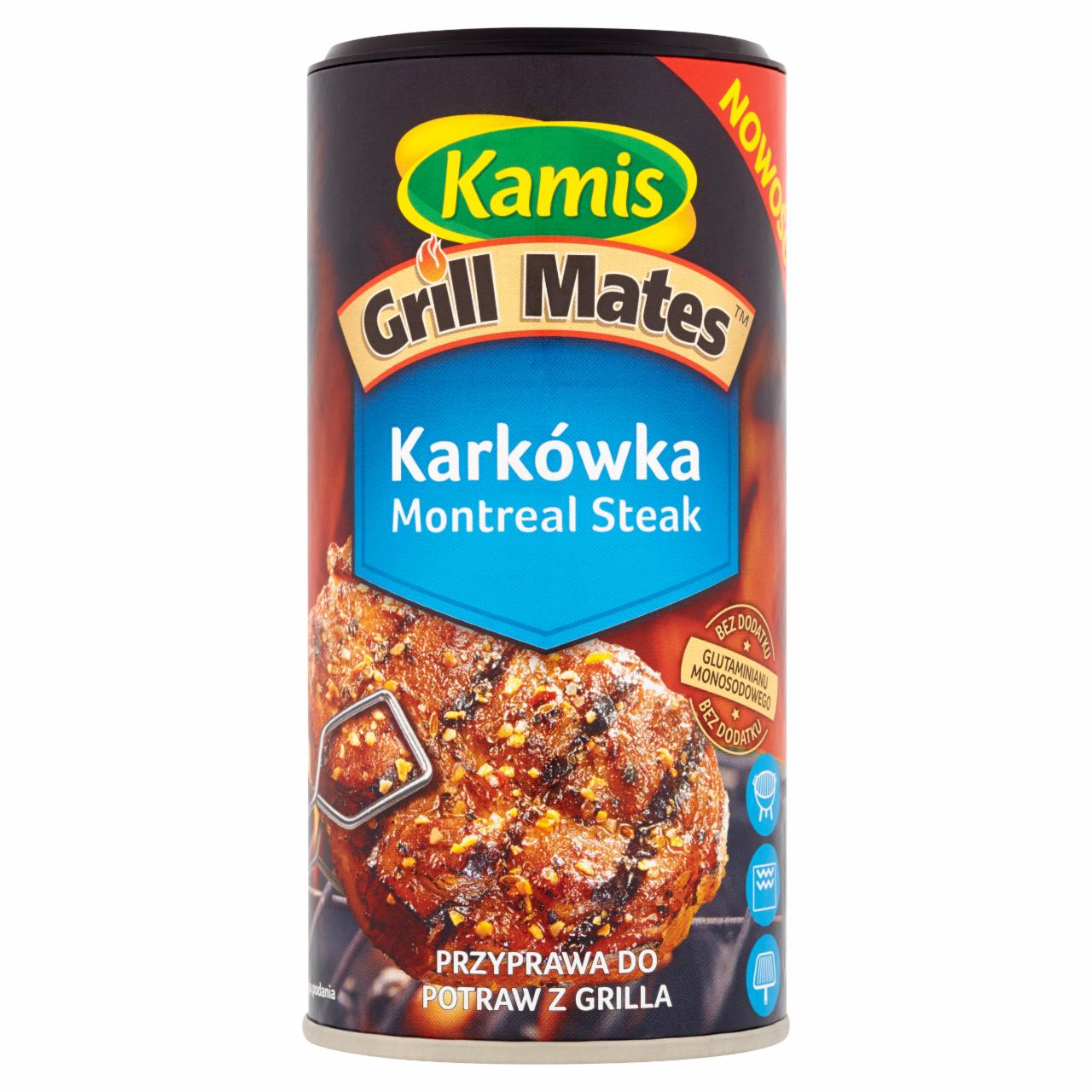 Zdjęcia - Kamis Grill Mates Karkówka Montreal Steak Przyprawa do potraw z grilla 70 g