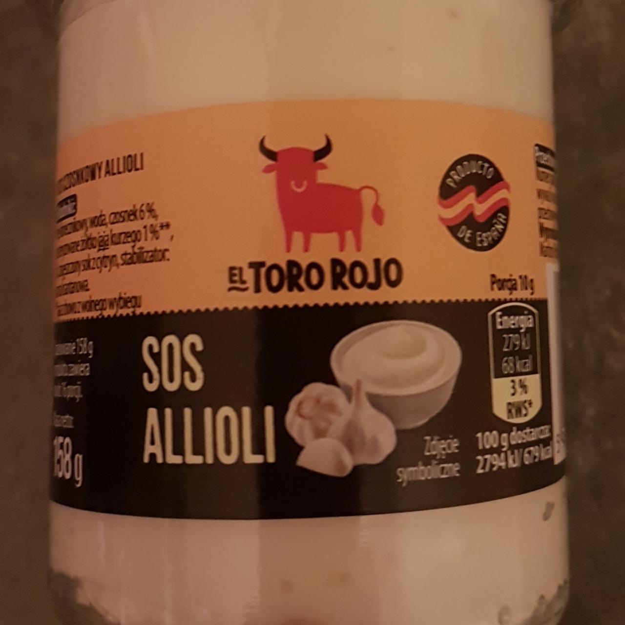 Zdjęcia - sos allioli el toro rojo