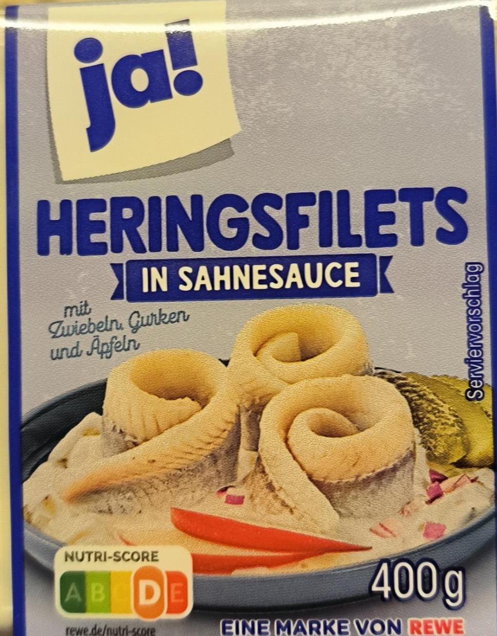 Zdjęcia - Herringsfillett mit apfek gurken zwiebel Ja!