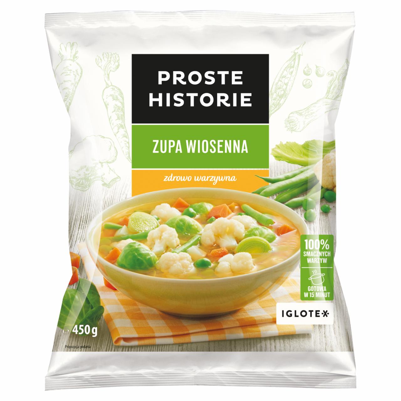 Zdjęcia - Proste Historie Zupa wiosenna 450 g