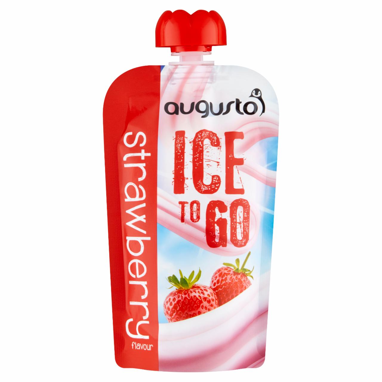 Zdjęcia - Augusto Ice to Go Lody o smaku truskawkowym 110 ml