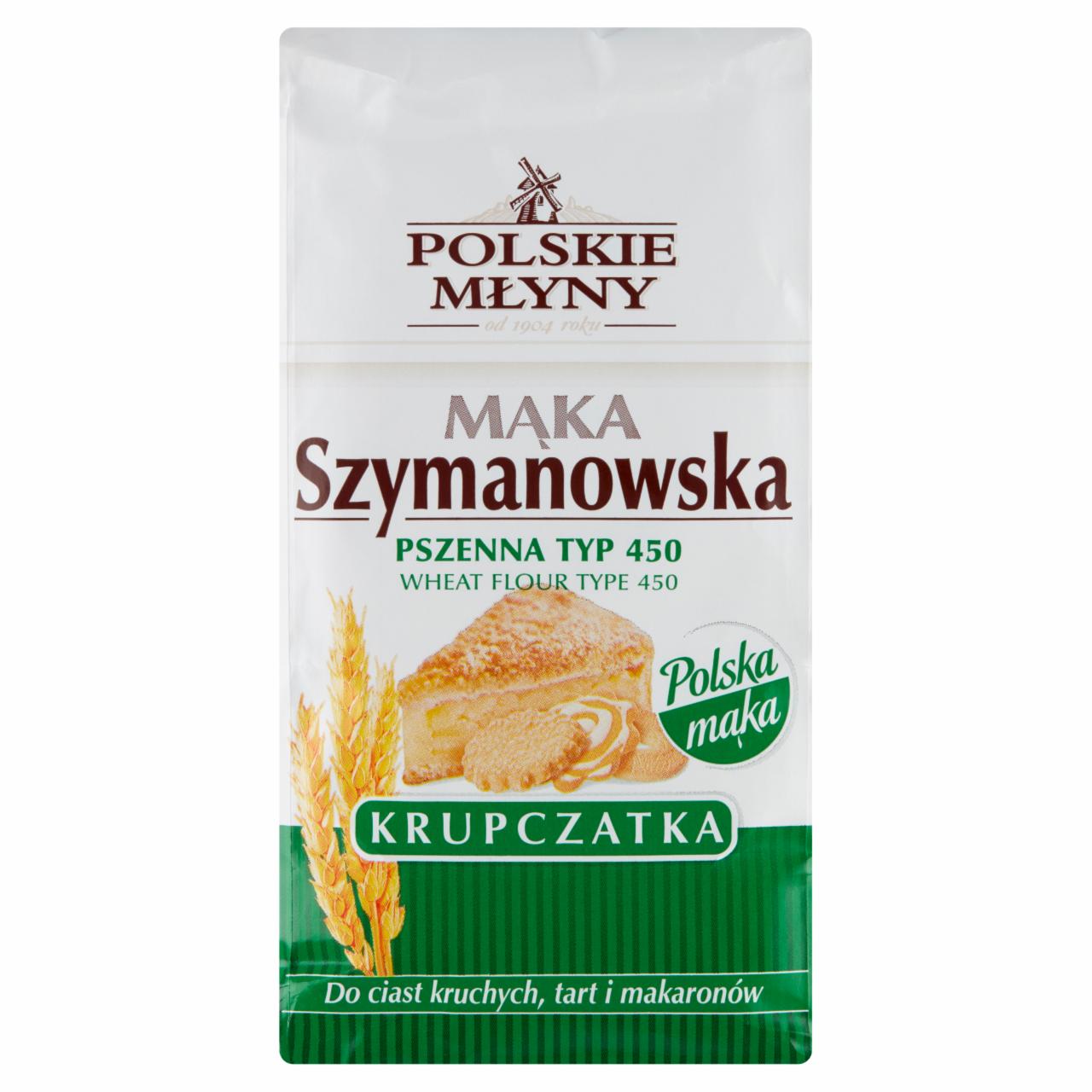 Zdjęcia - Polskie Młyny Mąka Szymanowska Krupczatka pszenna typ 450 1 kg