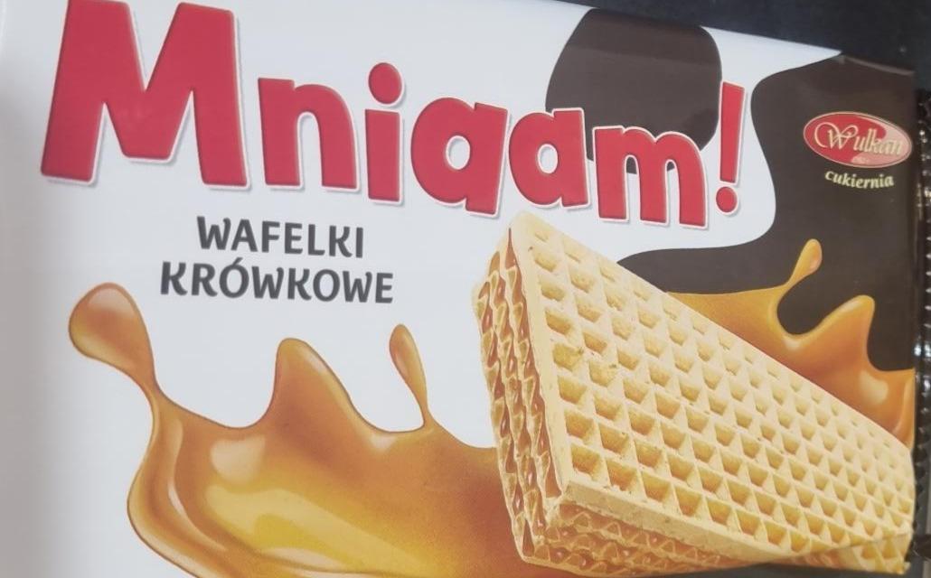 Zdjęcia - Mniaam wafelki krówkowe Wulkan