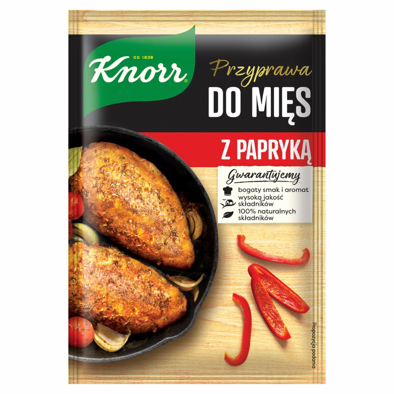 Zdjęcia - Knorr Przyprawa do mięs z papryką 23 g
