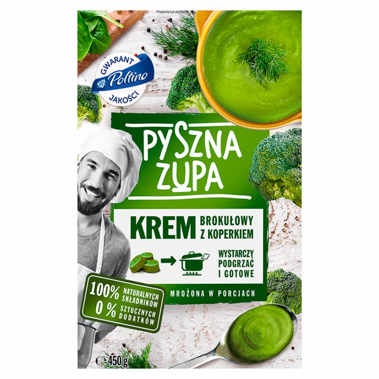 Zdjęcia - Poltino Pyszna zupa Krem brokułowy z koperkiem 450 g