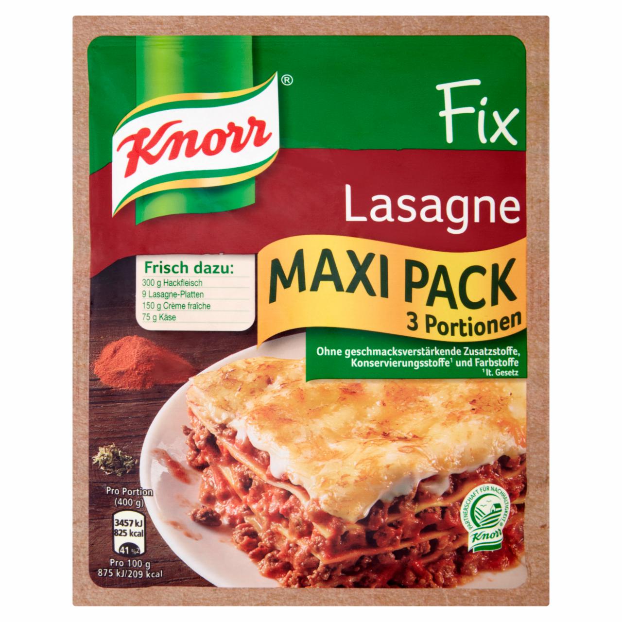 Zdjęcia - Knorr Fix Lasagne 81 g