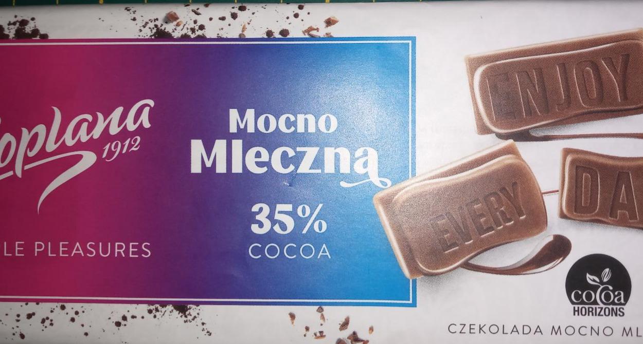 Zdjęcia - Goplana Mocno Mleczna 35 ℅ cocoa