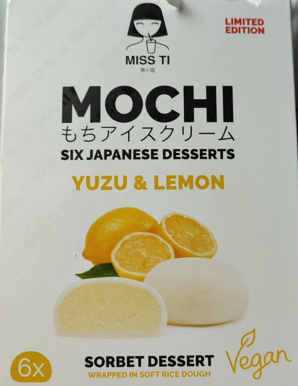 Zdjęcia - Mochi yuzu lemon Miss Ti