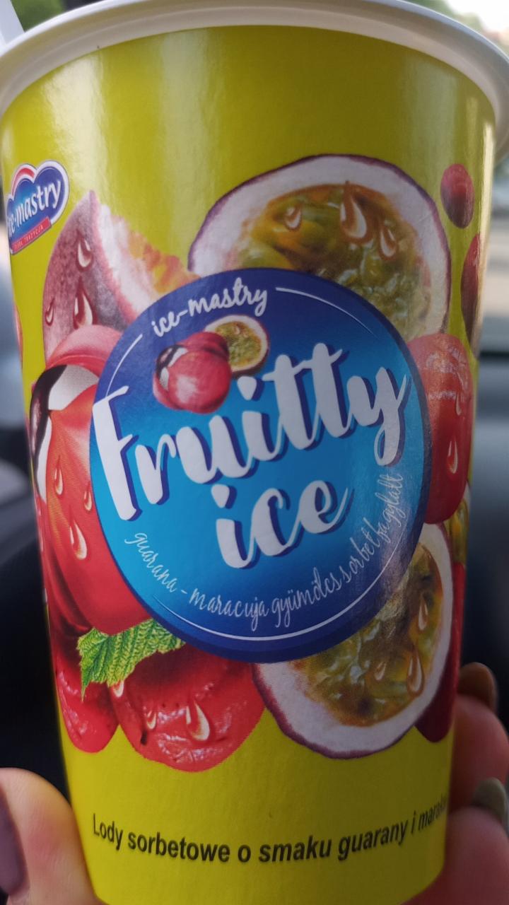 Zdjęcia - fruittu ice sorbet ice mastry