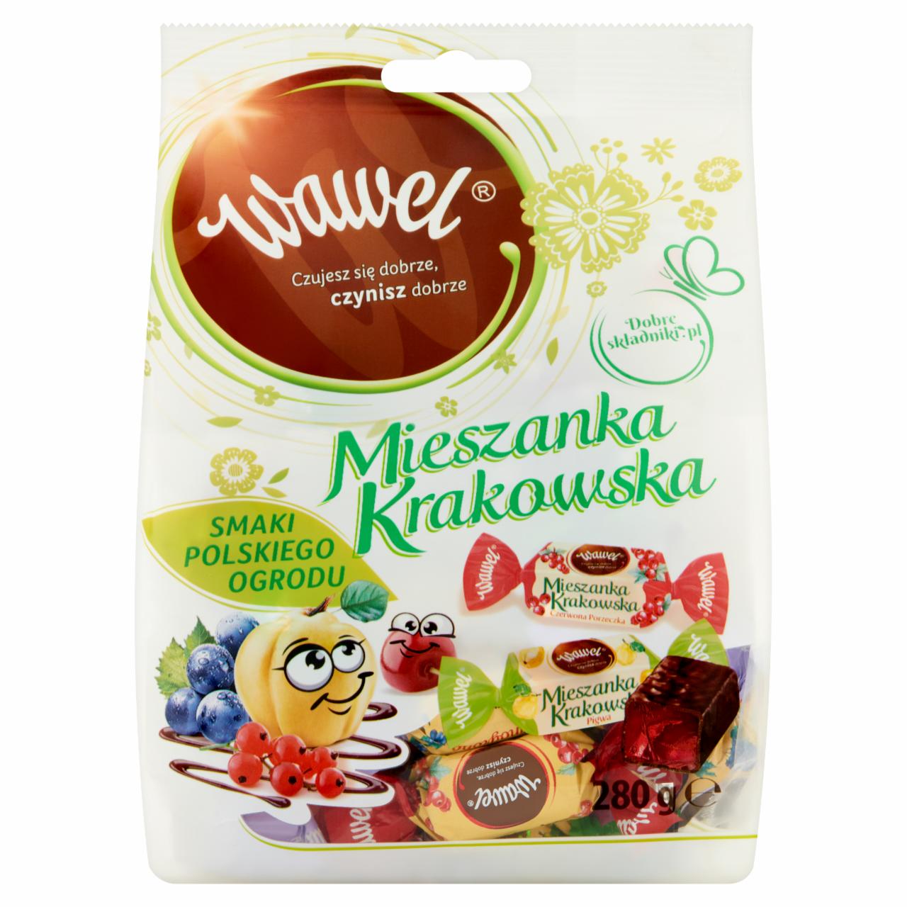 Zdjęcia - Wawel Mieszanka Krakowska Galaretki w czekoladzie 280 g