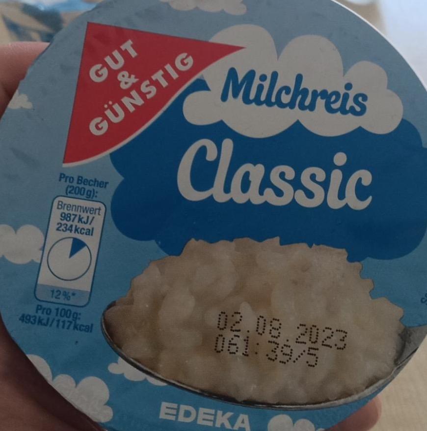 Zdjęcia - Milchreis Classic Gut & Günstig