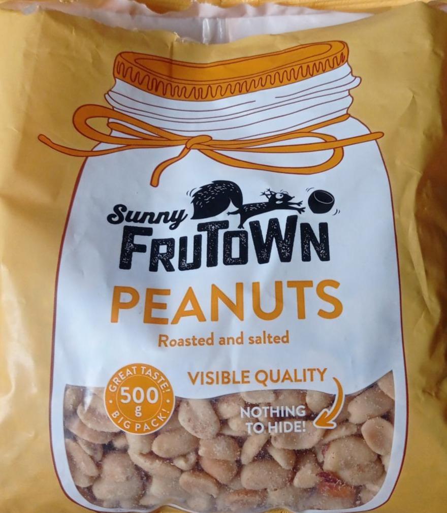 Zdjęcia - Peanuts roasted and salted Sunny Frutown