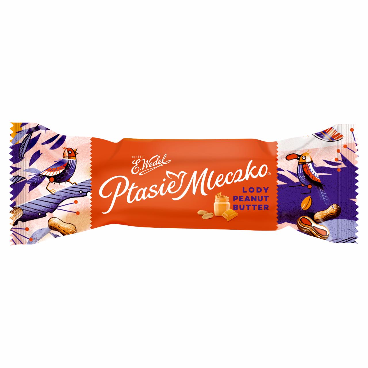 Zdjęcia - E. Wedel Ptasie Mleczko Peanut Butter Lody 90 ml