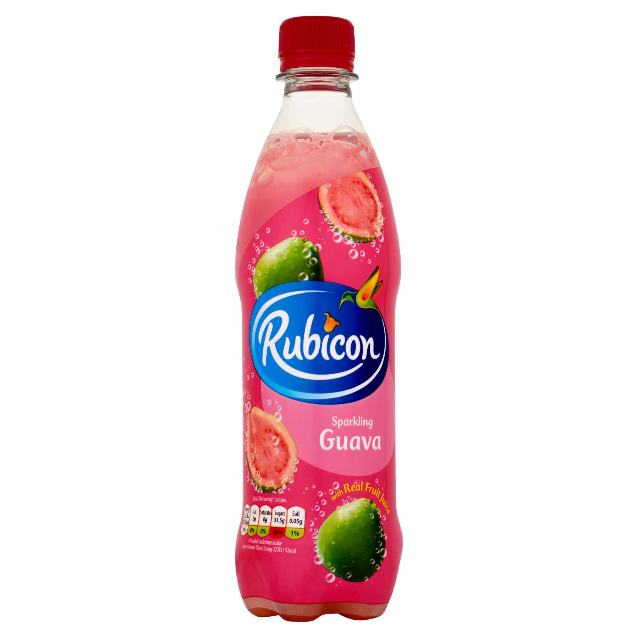 Zdjęcia - Rubicon Gazowany napój owocowy guawa 500 ml