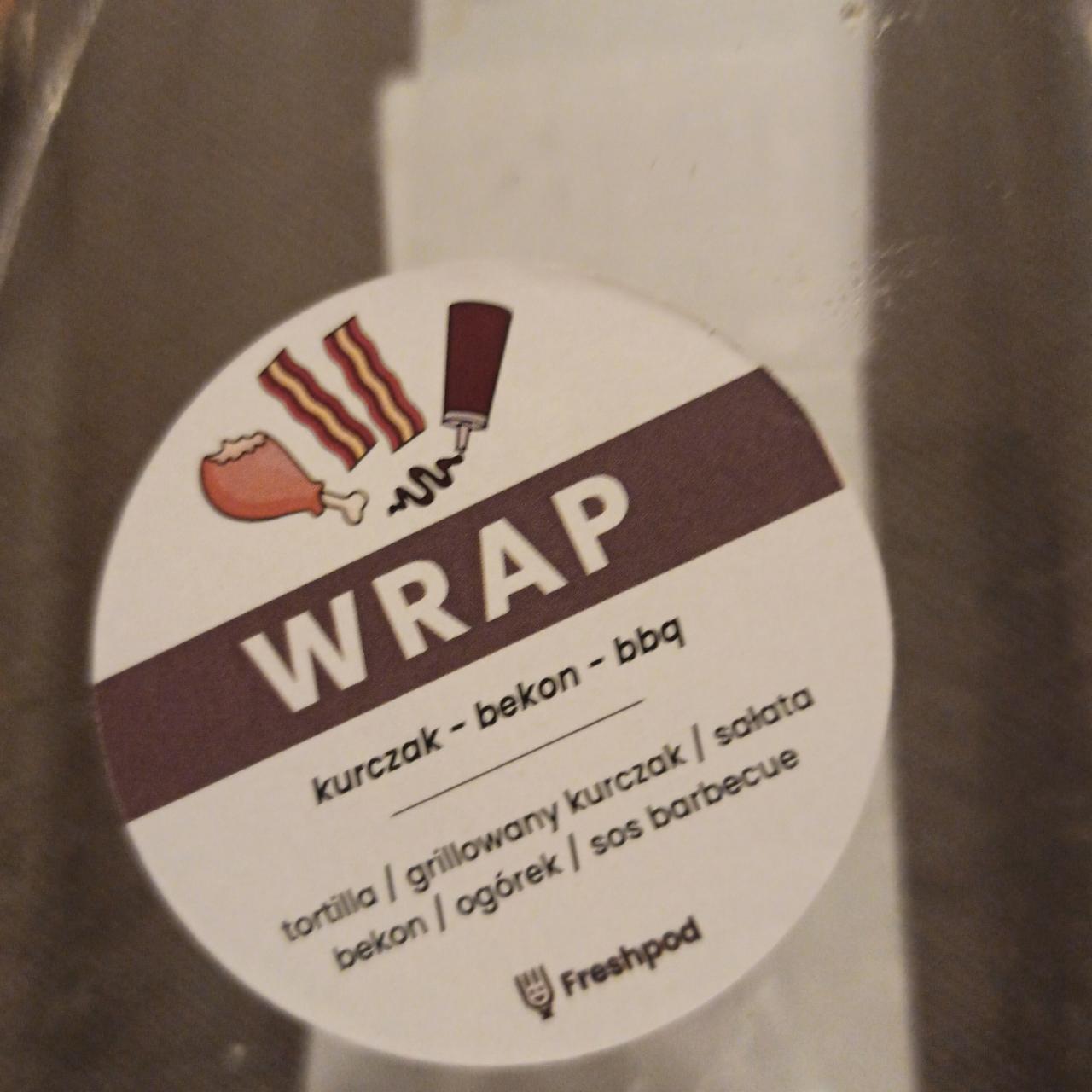 Zdjęcia - Wrap kurczak bekon bbq Freshpod