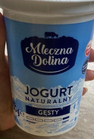 Zdjęcia - Jogurt naturalny gęsty Mleczna Dolina