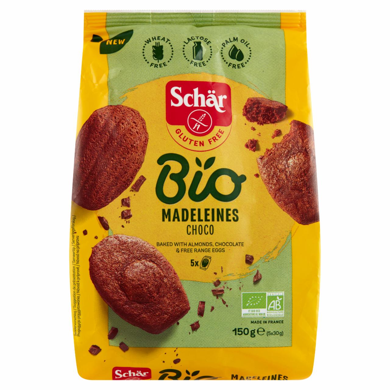 Zdjęcia - Schär Bio Bezglutenowe ekologiczne babeczki z czekoladą 150 g (5 x 30g)