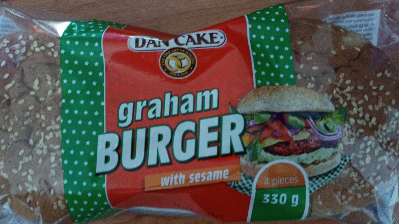 Zdjęcia - Dan Cake Graham Burger with sesame